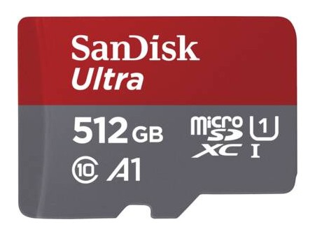 Ultra Android microSDXC 512GB 150MBs  Adapter